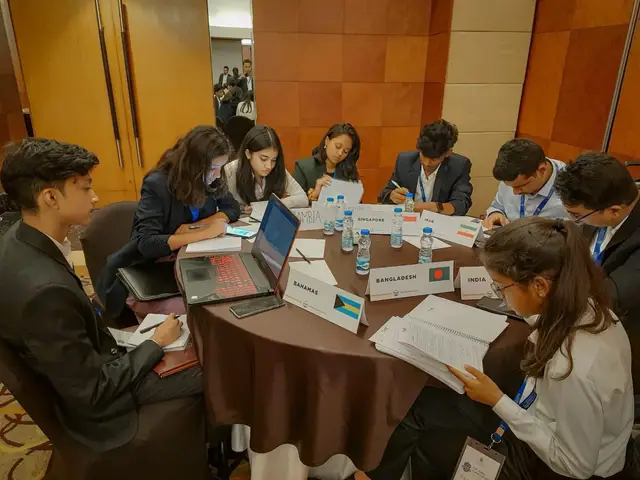 JGU MUN, in session