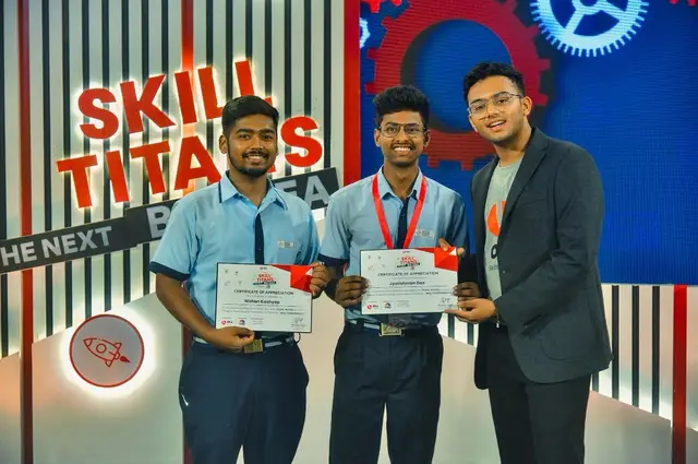 Jyotishman Das: On stage at OLL Skill Titans