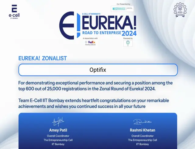 Optifix, Eureka! Zonalist